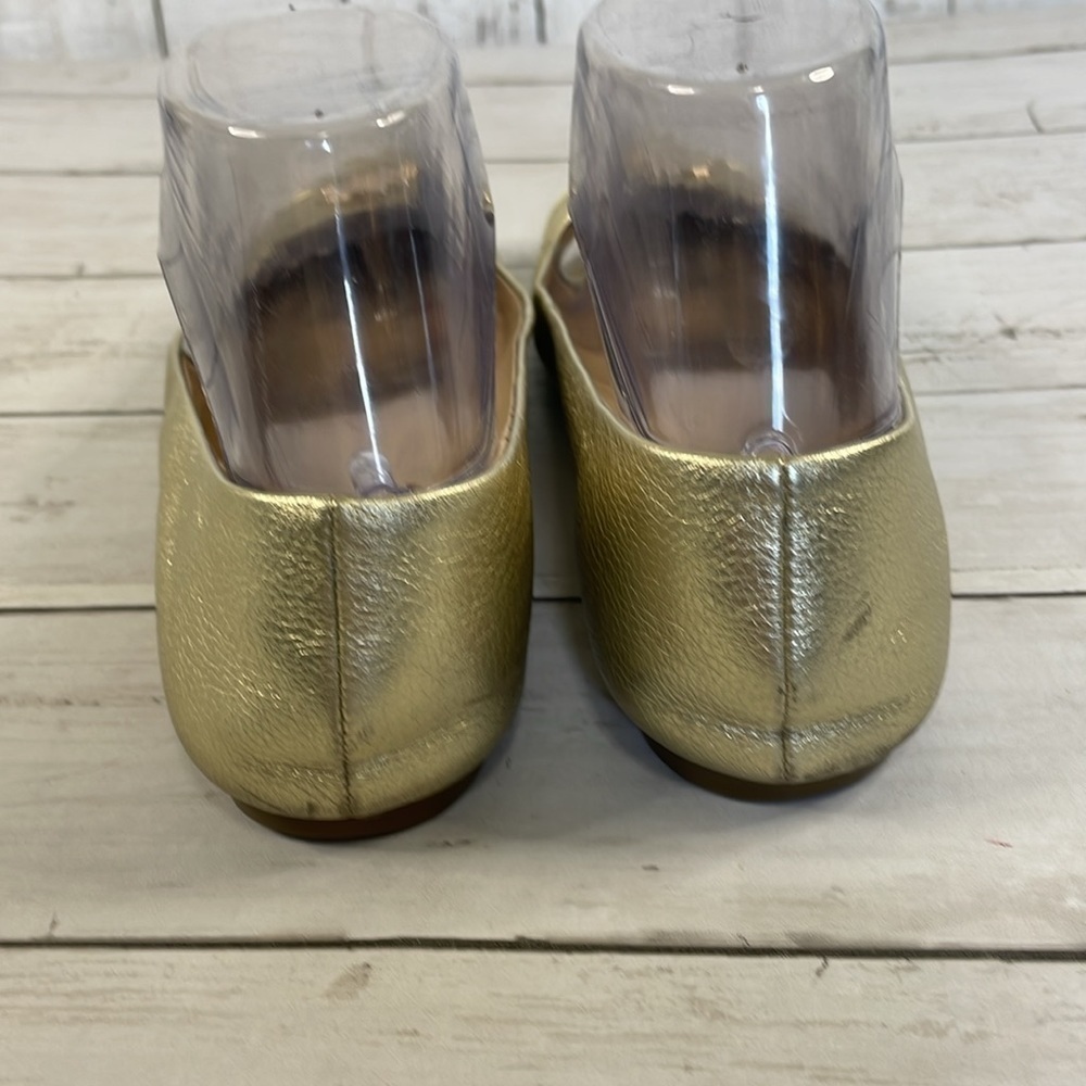 Coach Gold Chelsea Ballet Flat - Picture 5 of 9